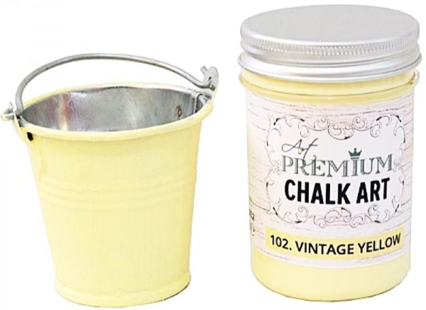 Χρώμα Κιμωλίας Art Premium Chalk Art - 102 Vintage Yellow - 110ml