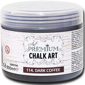 Χρώμα Κιμωλίας Art Premium Chalk Art - 114 Dark Coffee - 500ml