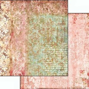 Χαρτί Scrapbooking 5002019 Stamperia Διπλής Όψης - Dream Texture Tapestry - 31x30cm