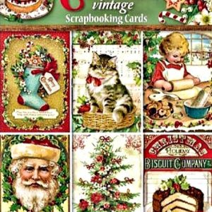 Σετ 24 Κάρτες 5002420 Scrapbooking Stamperia Διπλής Όψης - Christmas Vintage - 11.4x16.5cm