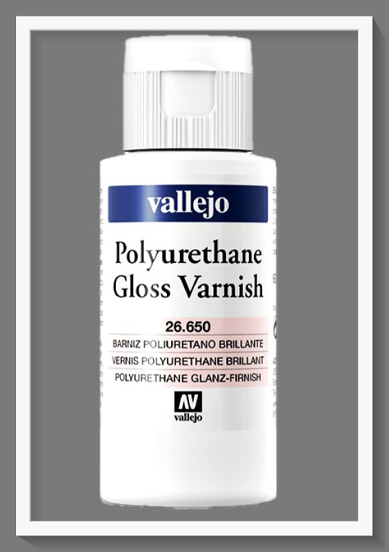 Βερνίκι Πολυουρεθάνης  Vallejo Gloss VAL26650 60ml