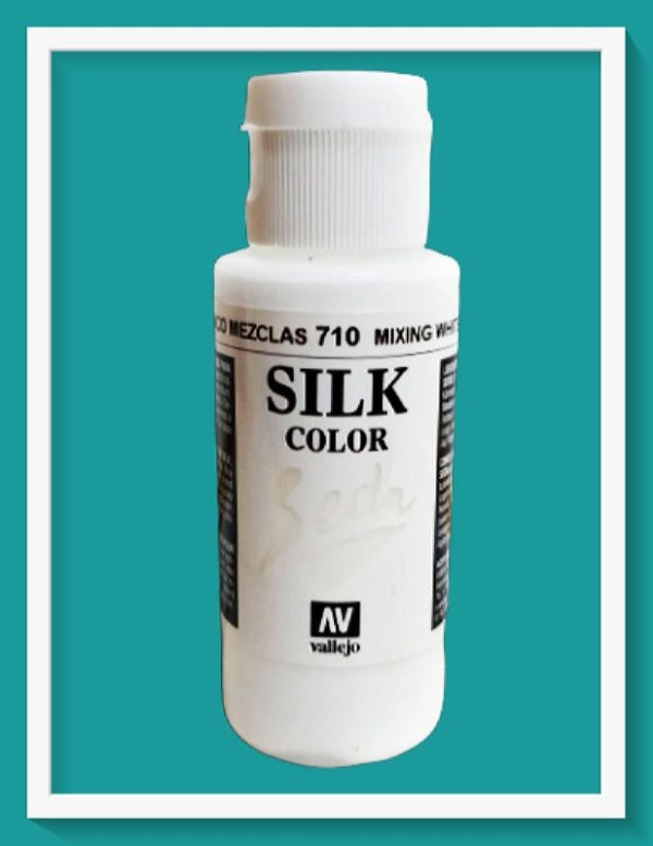Vallejo Silk Color Seda VAL43710 Mixing White 60ml