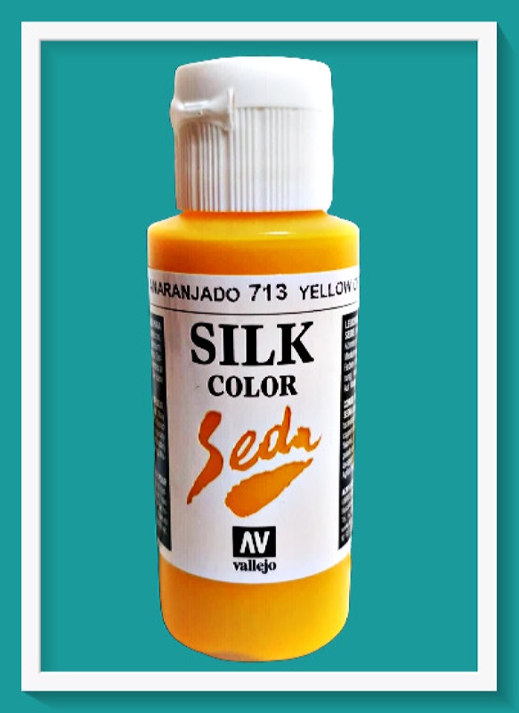 Vallejo Silk Color Seda VAL43713 Yellow Orange 60ml