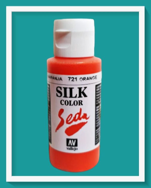 Vallejo Silk Color Seda VAL43721 Orange 60ml