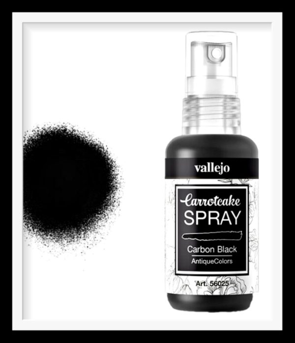 Vallejo Carrot Cake Spray 025 Carbon Black