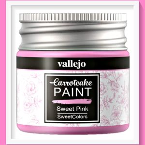Vallejo Carrot Cake Matt Acrylic Paint 404 Sweet Pink