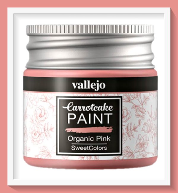 Vallejo Carrot Cake Matt Acrylic Paint 410 Organic Pink
