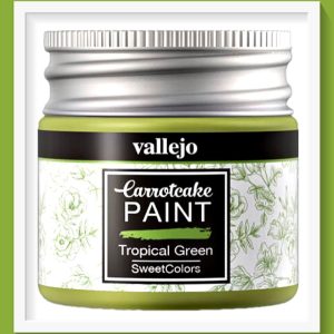 Vallejo Carrot Cake Matt Acrylic Paint 411 Tropical Green