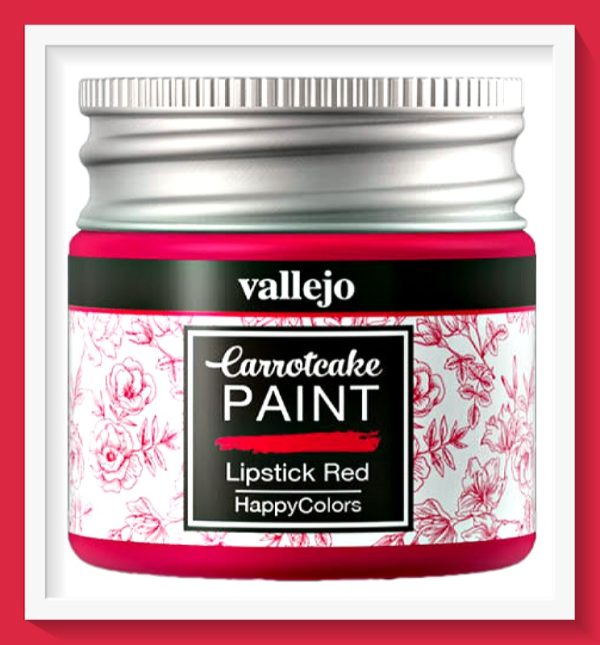 Vallejo Carrot Cake Matt Acrylic Paint 421 Lipstick Red