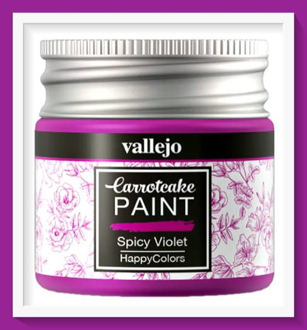 Vallejo Carrot Cake Matt Acrylic Paint 422 Spicy Violet