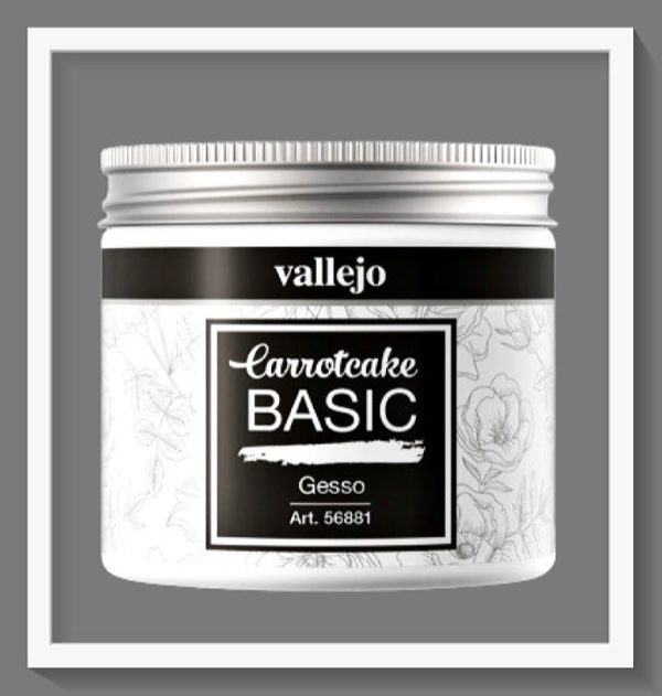 Γκέσο Λευκό Vallejo Carrotcake Basic VAL56881 200ml