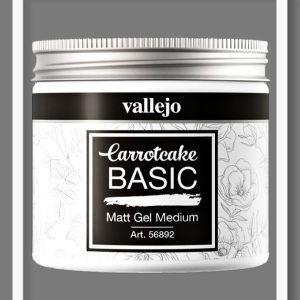 Vallejo VAL56892 Carrotcake Matt Gel Medium 200ml