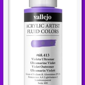 Vallejo Acrylic Artist Fluid Colors Ivory Black VAL68319 100ml