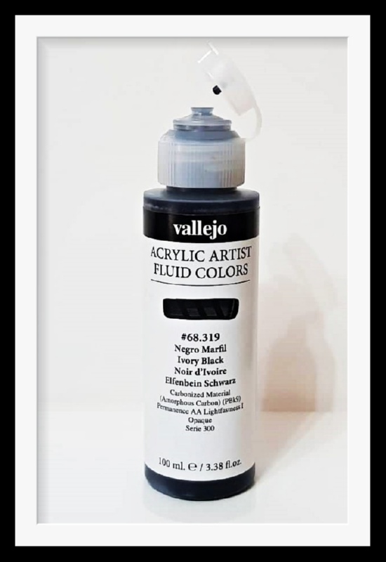 Vallejo Acrylic Artist Fluid Colors Ultramarine Violet VAL68413 100ml