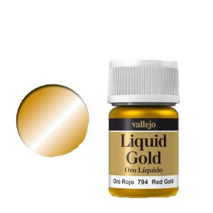 Vallejo Liquid Gold 794 Red Gold (Alcohol Based)