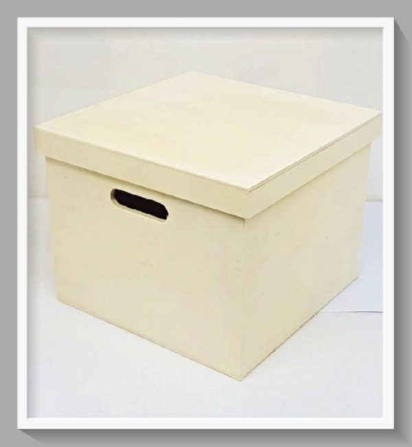Ξύλινο Κουτί Τετράγωνο LG64395 20cmx20cmx15.8cm