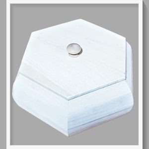 Ξύλινο Κουτί Οκτάπλευρο με καπάκι LG87875 14x14x6cm