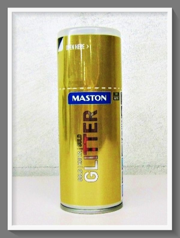 Maston Σπρέι Glitter 3011 Χρυσό 150ml