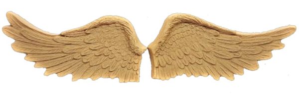 Ξυλόγλυπτα Φτερά Αγγέλου 1207 15x7.5cm
