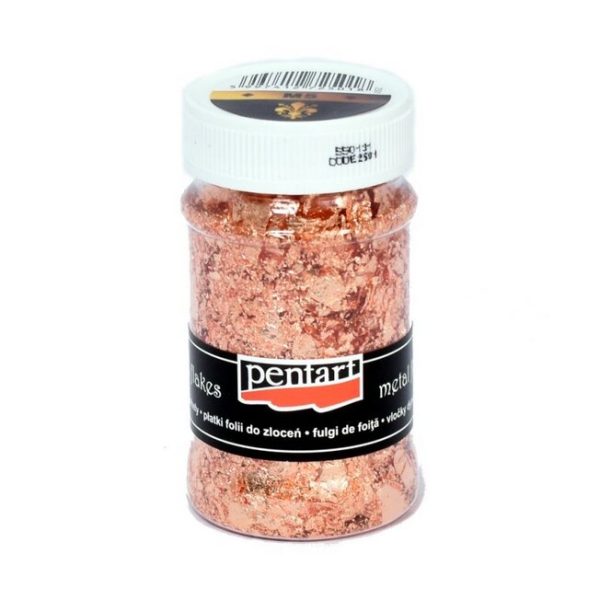 Μεταλλικές Νιφάδες Pentart Χαλκός M5 1gr
