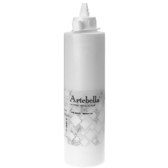 Artebella Ακρυλικό Μεταλλικό Χρώμα – 3103 Pearl White – 500ml